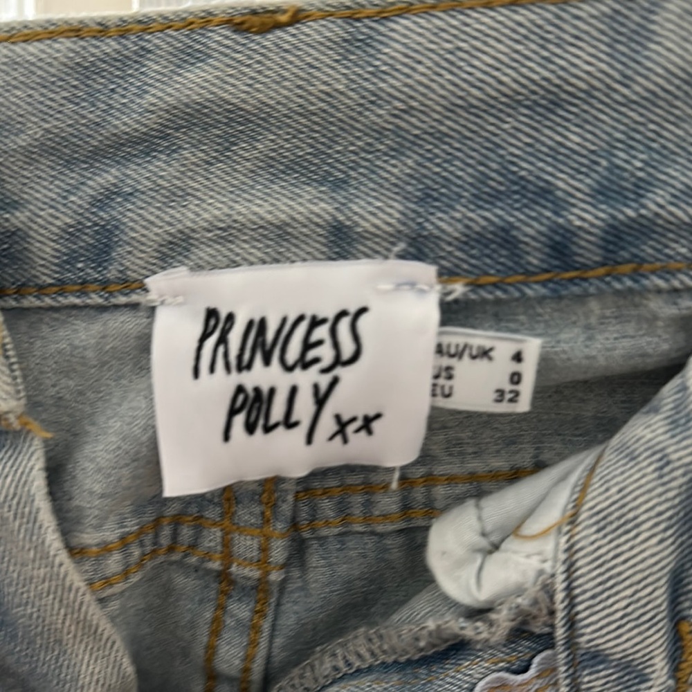 Princess Polly Light Blue Jeans